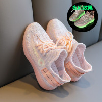 儿童椰子鞋女童鞋子夏季透气网面2021春秋新款儿童运动鞋网红