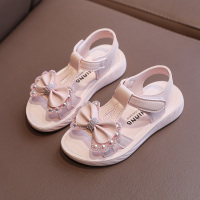 女童凉鞋2021新款夏季韩版儿童公主鞋网红中大童软底沙滩鞋