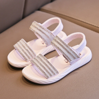 女童运动凉鞋2021新款春夏季儿童公主鞋网红中大童软底沙滩鞋