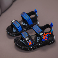 男童凉鞋沙滩鞋2021夏新款儿童鞋子男孩蜘蛛侠童鞋软底女童学生鞋