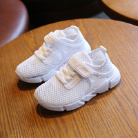 男童鞋子网面透气夏季女童鞋子2021新款儿童运动鞋幼儿园小白鞋