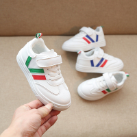 儿童小白鞋2021新款春秋宝宝休闲运动鞋女童鞋子皮面男童鞋