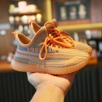 宝宝鞋子女春秋网红飞织网小男童运动鞋婴儿软底学步鞋0一1-2-3岁