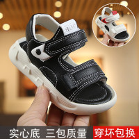 儿童凉鞋女童幼童2021新款时尚白色女宝凉鞋1软底2男童3岁4宝宝鞋