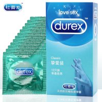 杜蕾斯(Durex) 避孕套 挚爱 12只装 润滑标准款安全套套 男用成人情趣性用品byt