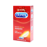 杜蕾斯避孕套 热感超薄8只装安全套