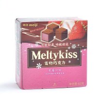 明治 雪吻巧克力(草莓口味)62g/盒