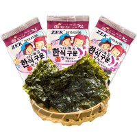 韩国进口 ZEK原味海苔15g(5g*3) 即食紫菜儿童零食 进口食品