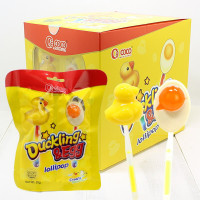 COCO小黄鸭荧光荷包蛋棒棒糖 小黄鸭+鸭蛋装20包(共40支)