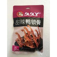 久久丫甜辣鸭锁骨110g