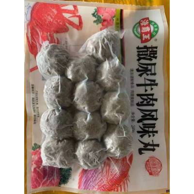 海霸王撒尿牛肉风味丸锁鲜装240g(火锅食材)