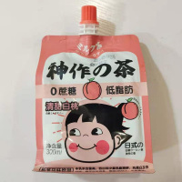 栖乔神作の茶甜白桃300ML