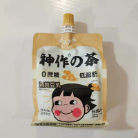 栖乔神作の茶清纯豆乳300ML