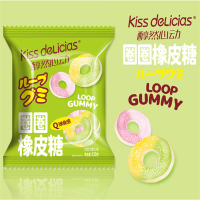 醇然心动圈圈形橡皮糖120g