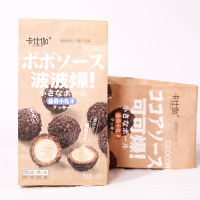 卡仕伽波波爆曲奇爆浆小丸子165g约15粒