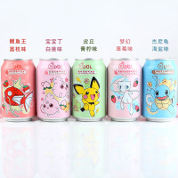 宝可梦Q抖白桃风味气泡水330ml