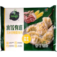 必品阁水饺有道玉米杏鲍菇猪肉320g
