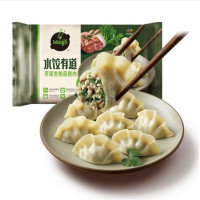 必品阁水饺有道荠菜杏鲍菇猪肉320g