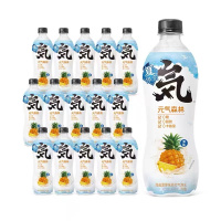 元气森林苏打气泡水480ml 海盐菠萝味