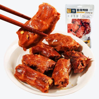 幸运小筑 香辣鸭脖120g