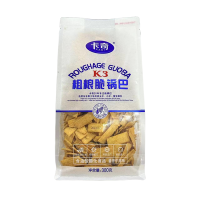 卡奇k3粗粮脆锅巴300g 酱香牛排味