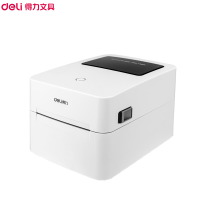 得力(deli)DL-720W条码打印机 商用多功能 电子面单标签机条码打印机 白色