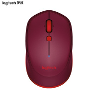 罗技(Logitech)M557蓝牙鼠标 无线办公鼠标 电脑笔记本台式机通用对称鼠标 企业采购 红色 不含票