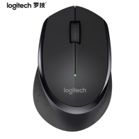 罗技(Logitech) M275 鼠标 无线鼠标 办公鼠标 右手鼠标 黑色 带无线2.4G接收器不开票