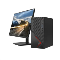 紫光(UNIS)526S 商用办公台式机电脑整机(i3-10100/8GB/256GSSD/Win10/+23.8显示器)