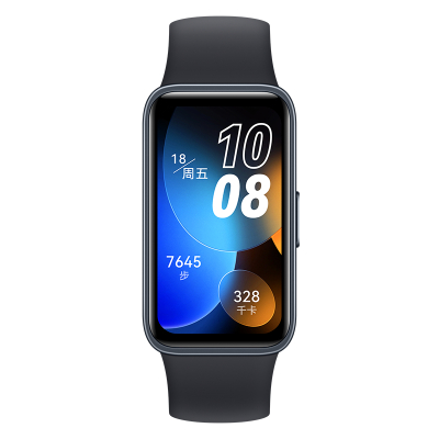 华为/HUAWEI 手环8 NFC版 幻夜黑 智能手环 运动手环 支持NFC功能 科学睡眠再升级 强劲续航 全新轻薄设计 100种运动模式