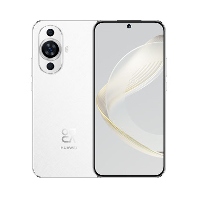 华为/HUAWEI nova 11 256GB 雪域白 昆仑玻璃 6.88毫米超薄臻彩直屏 前置6000万4K超广角人像 移动联通电信全网通手机(含66W快充套装)