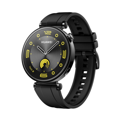 华为/HUAWEI WATCH GT 4 41mm 幻夜黑 黑色氟橡胶表带 智能手表 运动手表