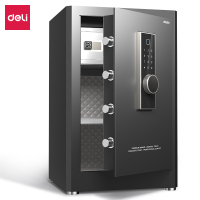 得力AE963指纹密码(WiFi)保管箱H600(黑色)高60CM