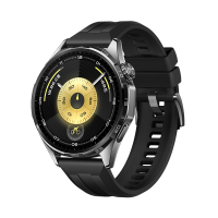 HUAWEIWATCH GT 6 雅丹黑 46mm智能手表多维情绪健康全新骑行体验21天超长续航