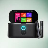 爱畅(AISON)K50智能K歌音箱 家庭KTV户外卡拉OK功放蓝牙触屏智能点歌机音箱送礼礼物