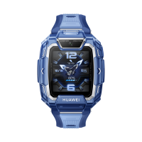 华为儿童手表 5 Pro 冰晶蓝 华为智能手表离线定位绿色守护高清双摄儿童电话手表学生 男女童