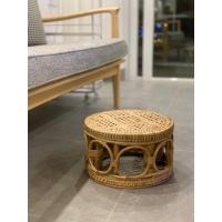 涵杨儿童小板凳手工编织宝宝椅子成人木板凳跳舞缅甸凳子换鞋垫脚矮凳