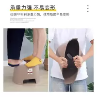 涵杨加厚塑料小凳子家用小椅子板凳矮茶几客厅沙发浴室洗澡防滑脚凳