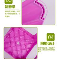涵杨8012加厚型 塑料凳子成人椅子 带防滑垫时尚餐桌凳加高