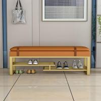 涵杨北欧换鞋凳家用口穿鞋凳衣帽间长条凳入户可坐式鞋凳皮革沙发凳