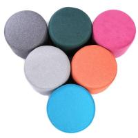 涵杨小圆凳矮凳简约客厅茶几凳软凳子换鞋凳家用布艺沙发坐墩成人圆形