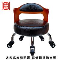 涵杨带轮小板凳圆板凳沙发修脚凳矮凳美缝擦地凳垫脚滑轮凳儿童学步凳