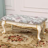 涵杨欧式布艺换鞋凳软包商场沙发长凳客厅衣帽间口穿鞋小凳子床尾凳