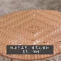 涵杨简约实用易收纳折叠藤编小圆凳子矮凳餐凳椅子塑料凳铁凳板凳家用