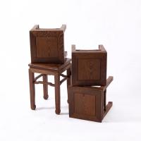 涵杨鸡翅木凳子家用客厅新中式实木餐椅方凳茶几餐厅成人小矮板凳