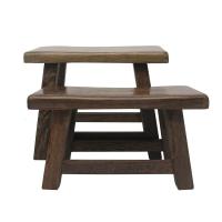 涵杨鸡翅木小板凳仿古实木独凳家用红换鞋凳木凳儿童矮凳子坐脚木原木