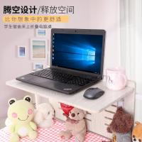 大学生宿舍学习桌侧边床上用可折叠电脑桌懒人寝室上铺悬空小书桌
