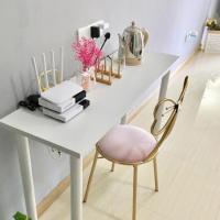 白色90家用电脑桌40台式50cm70/80宽60办公桌100长书桌梳妆化妆桌