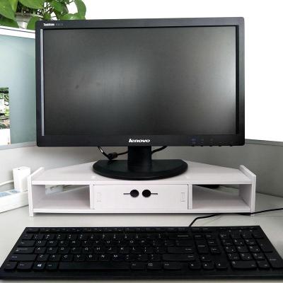 显示器架子增高桌面垫高底座转角隔断架收纳置物架办公室台式电脑