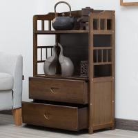 茶水架置物架子楠竹多层客厅茶叶茶具收纳储物架泡茶桌茶台茶柜架